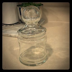 Vintage glass container